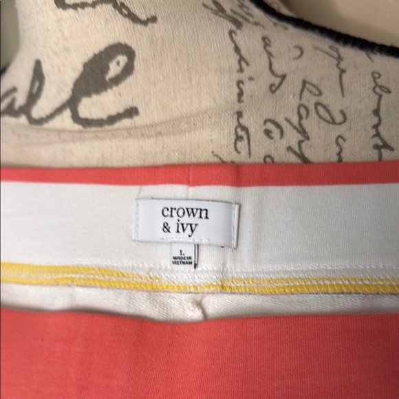 Crown & Ivy Multicolor Striped Skort NWT - Picture 3 of 8